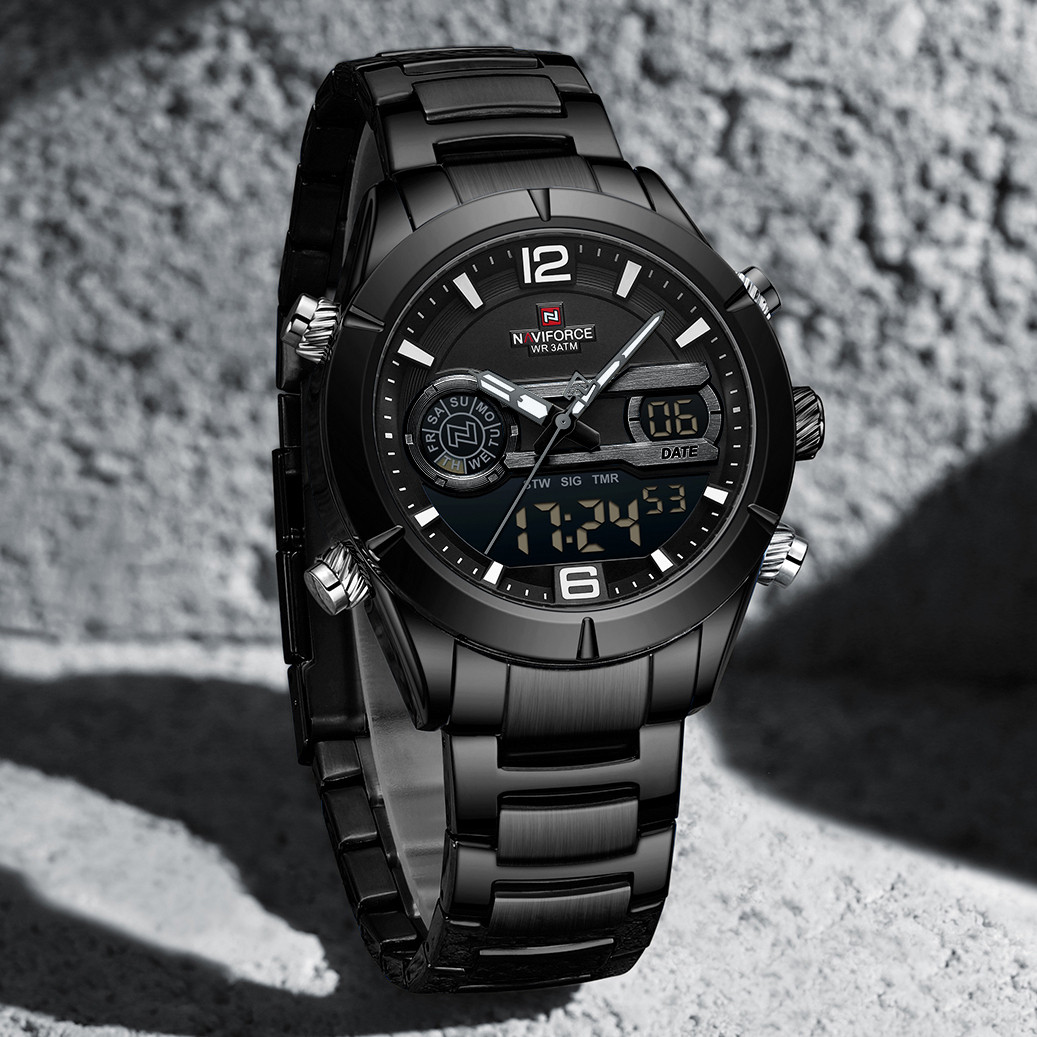 Чоловічі годинники Naviforce Aviator