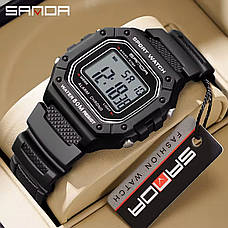 Чоловічий вологостійкий годинник Sanda Liner, фото 2