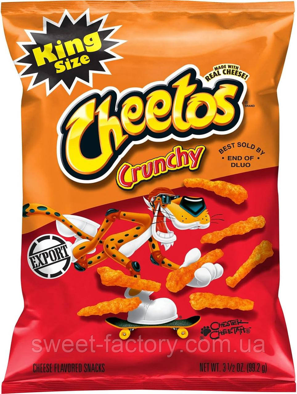 Снеки Cheetos Crunchy Cheese 99g, фото 1
