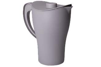 Глечик пластиковий 2л з кришкою (какао) А168033-16 Алеана