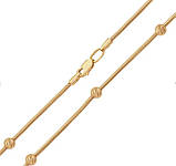 Золоте кольє з кульками, фото 2