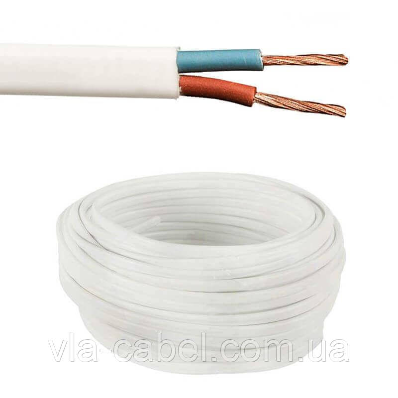 Кабель ШВВП 2х2.5 мідний двожильний Одеса ГОСТ (бухта 100м), фото 1