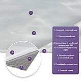 Самоклеюча стінова PET плитка у рулоні 600*3000*2mm SW-00001700, фото 2