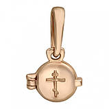 Золота підвіска - складень "Богородиця з дитям", фото 3