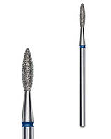 Фреза алмазна Staleks Expert полум'я синя 2,1 мм/8 мм