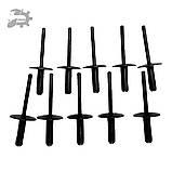 Кліпса кріплення підкрилка локера 10шт X6 E72 Bmw 51717002953 51777171004, фото 2