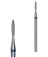 Фреза алмазна Staleks Expert полум'я синє 1,6 мм/8мм