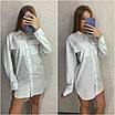 Літня стильна сукня-сорочка, фото 2