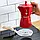 Гейзерна кавоварка Bialetti Moka Exclusive 270 мл. 6 чашок Red, фото 5