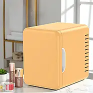 Міні-холодильник на 5 літрів з магнітними дверцятами та полицями Car refrigerator, фото 6