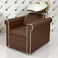 Перукарська мийка Perfetto Gold White