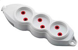 Колодка 3 гнізда без заземлення ORION Mono Electric