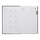 Щоденник датований BUROMAX 2026, ф.A5 MADAM, бірюзовий, бумвініл BM.21170-06, фото 4