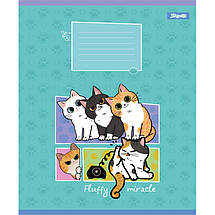 Зошит 12 листов клітка "1 Вересня" / Fluffy miracle, фото 5