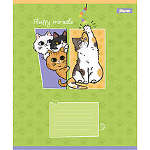 Зошит 12 листов клітка "1 Вересня" / Fluffy miracle, фото 3