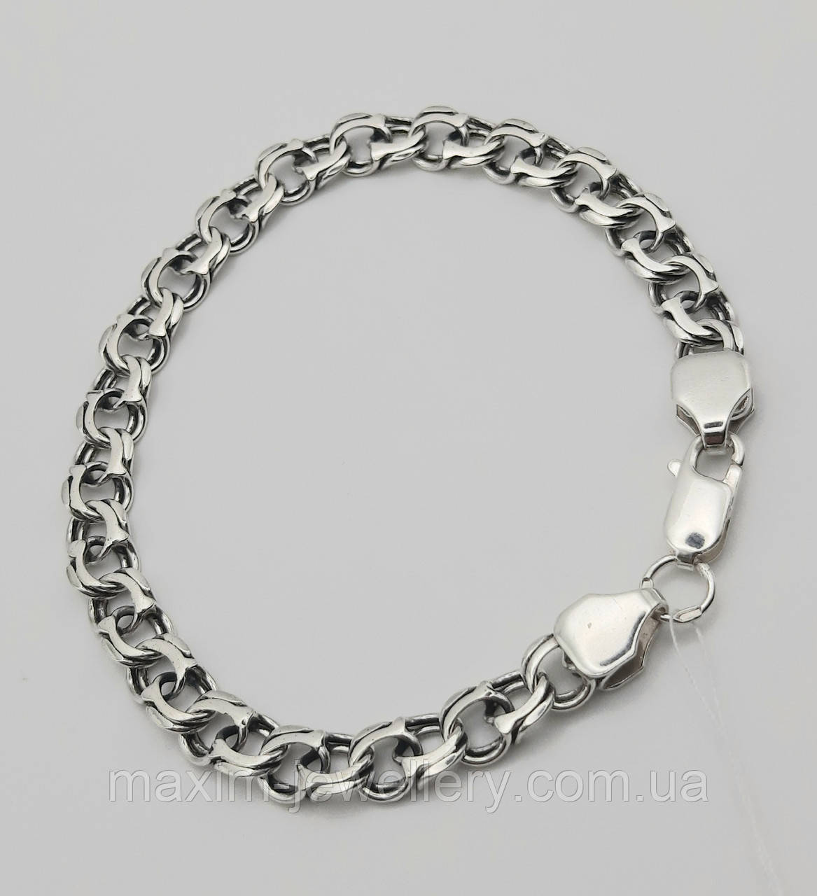 Браслет "Бісмарк козацький" зі срібла (20,0-10,5гр.), фото 1