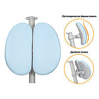 Дитяче крісло Mealux Ortoback Duo Blue (Y-510 KBL), фото 5