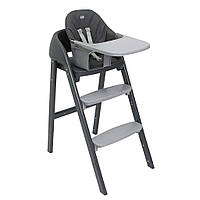 Стілець для годування Chicco 3 в 1 Crescendo Up, чорне (87046.07)