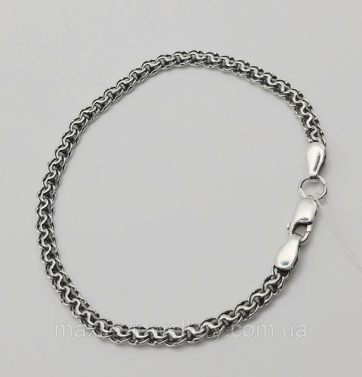 Браслет "Ролло" зі срібла (20,0-6,1гр.), фото 1