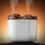 🤍Нічник зволожувач повітря Aroma Diffuser "Вулкан" настільний аромадифузор з RGB підсвіткою, фото 5