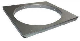 Універсальний фланець для бункера ROXELL: 03102001, обладнання та запчастини для птахівництва, фото 1