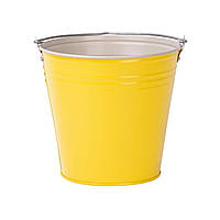 Відро оцинковане кольорове господарське без кришки 10 л