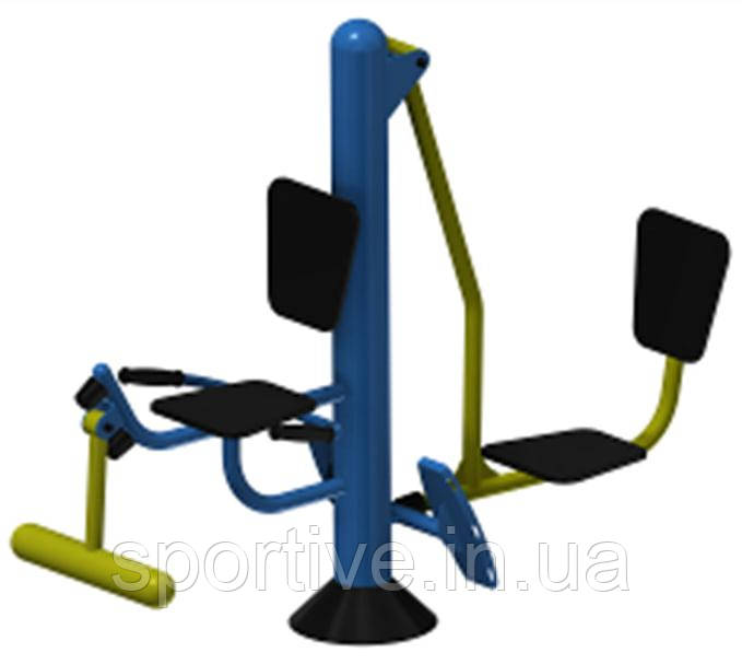 Тренажер для м'язів стегна-Жим ногами горизонтальний – від Sportive