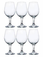 Набір келихів для пива Pasabahce Amber 6 штук 395 мл h18 см скло (440305)