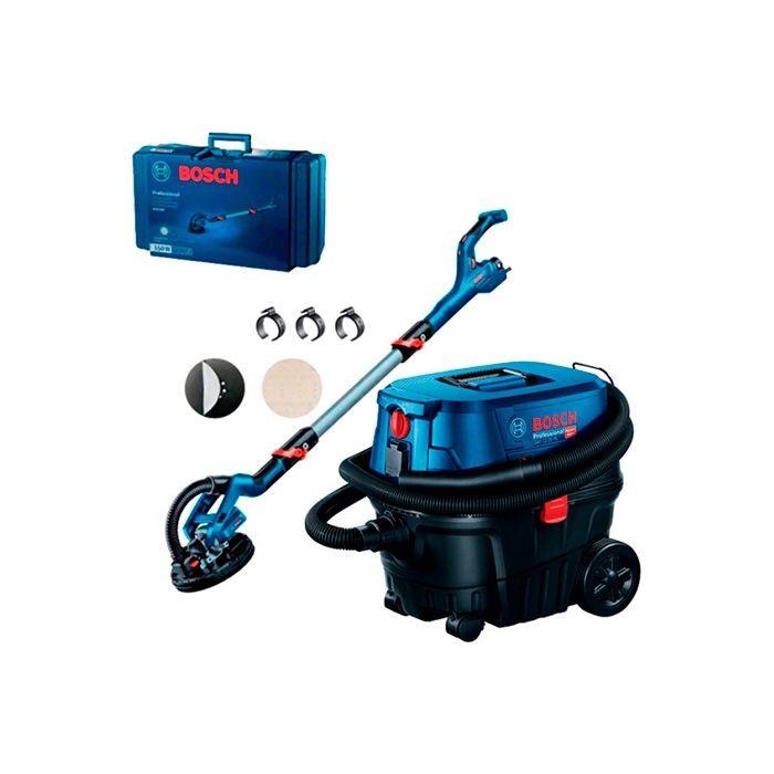 Шліфувальна машина по гіпсокартону Bosch Professional GTR 550 (жирафа) с пилососом GAS 12-25 PL, фото 1