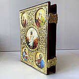Євангеліє словянська мова, розмір 36×26×7 см товщини, фото 2