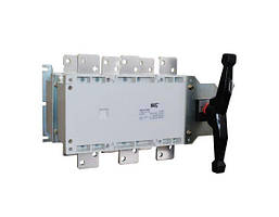 Перекидний рубильник 3P 1000А I-0-II трипозиційний ВРК-2н TechnoSystems