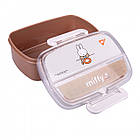 Набір в їдальню YES Зайчик Miffy 500 мл (708322К), фото 8