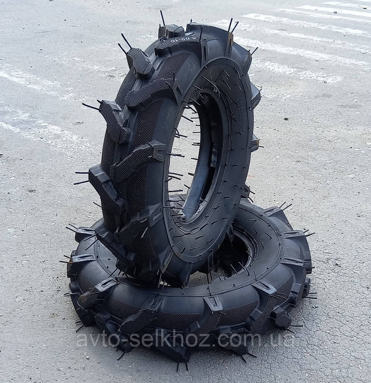 Шина 5.00-10 ялинка (з камерою), фото 1