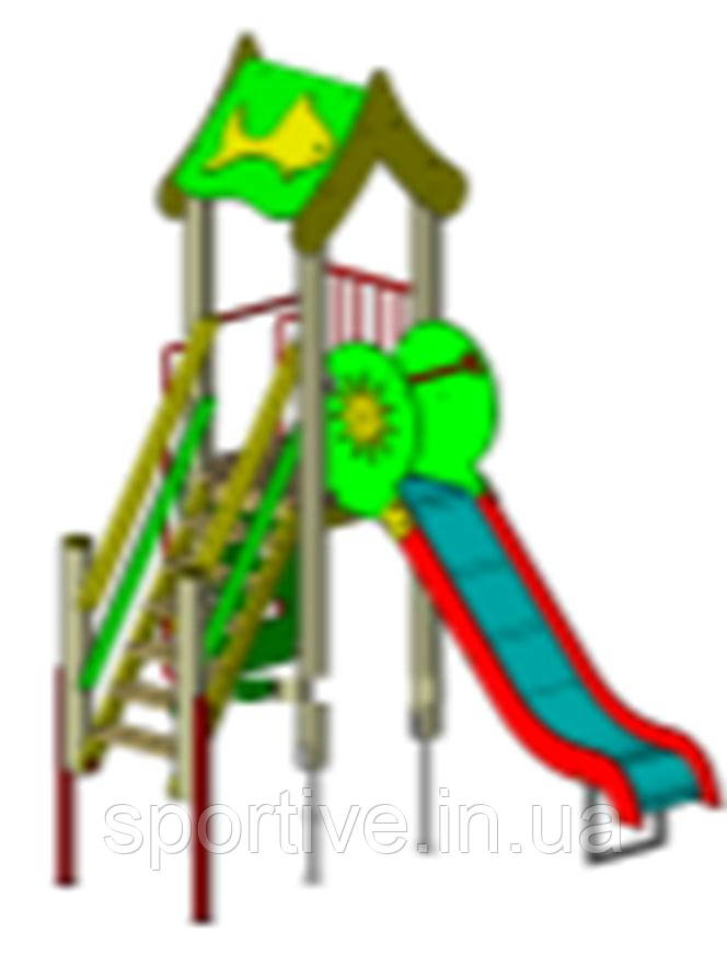 Ігровий комплекс (гірка 1,2 м) – від Sportive