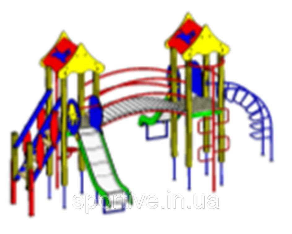 Ігровий комплекс з гіркою 1,2 м – від Sportive