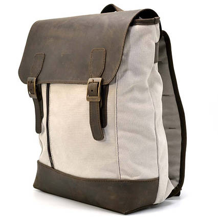 Рюкзак міський, парусина + шкіра RGj-3880-4lx бренда TARWA, фото 1