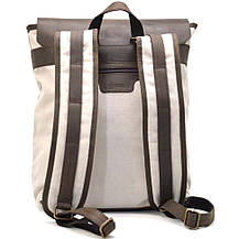 Рюкзак міський, парусина + шкіра RGj-3880-4lx бренда TARWA, фото 5