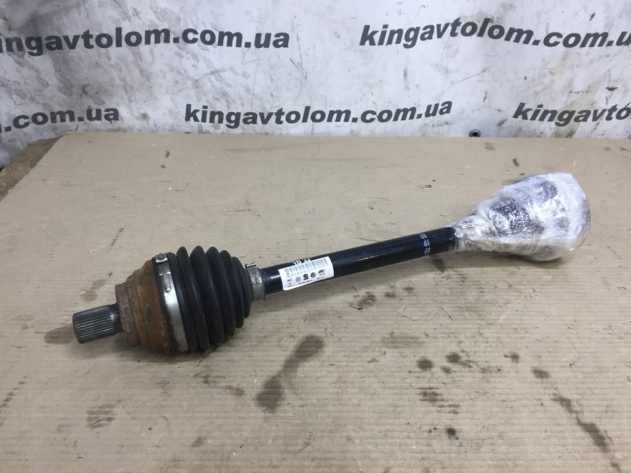 Полуось передня ліва Skoda Octavia A5 1K0407271DJ, фото 1