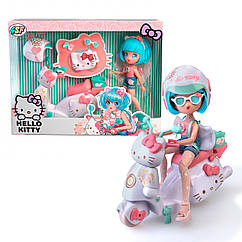Ігровий набір 4SF Manga Dolls серії Hello Kitty - Красуня Пінк на скутері HKTF3000