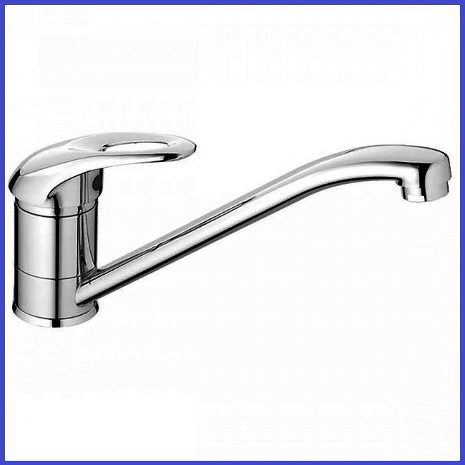 Змішувач для кухні латунний низький Haiba Luxor 004 (HB0235) Хайба Люксор, фото 1