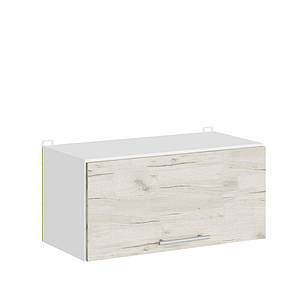 Кухонний модуль під витяжку Еверест Еко 600 дуб крафт білий/білий 60х30х28 см (DTM-071130)