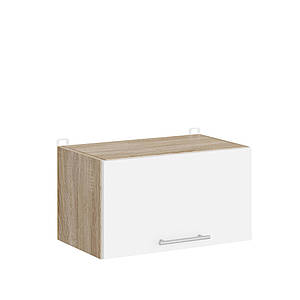 Кухонний модуль під витяжку Еверест Еко 500 дуб сонома/німфея альба (білий) 50х30х28 см (DTM-071012)