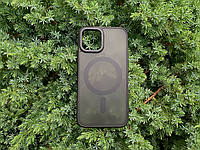 Чохол Iphone 16 Pro Max Матовий MagSafe Чорний