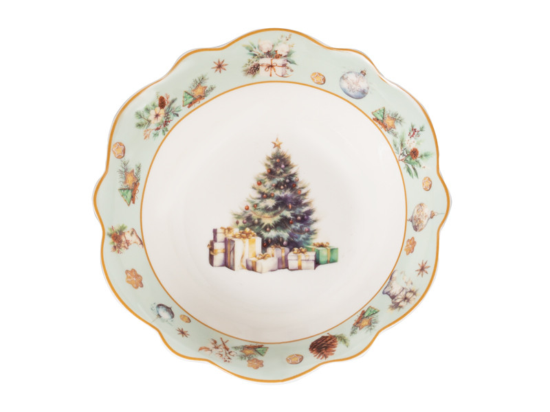 Салатник Lefard Tender Christmas 15,5 см 985-215 фарфор, фото 1