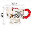 Керамічна чашка TOM and Jerry і написом "Have a beautiful day "360мл, фото 2