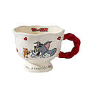 Керамічна чашка TOM and Jerry і написом "Have a beautiful day "360мл, фото 3