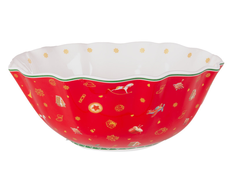 Салатник новорічний Lefard Christmas Delight 20х8 см 1000 мл 985-207