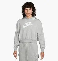 Urbanshop com ua Худі жіноче Nike Sportswear Club Fleece Crop Hoodie Grey Dq5850-063 РОЗМІРИ ЗАПИТУЙТЕ