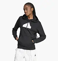 Urbanshop com ua Худі жіноче Adidas Future Icons Badge Of Sport Bomber Hoodie Black IM4874 РОЗМІРИ ЗАПИТУЙТЕ