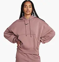 Urbanshop com ua Худі жіноче Nike Sportswear Phoenix Fleece Over-Oversized Pullover Hoodie Bordo DQ5858-208